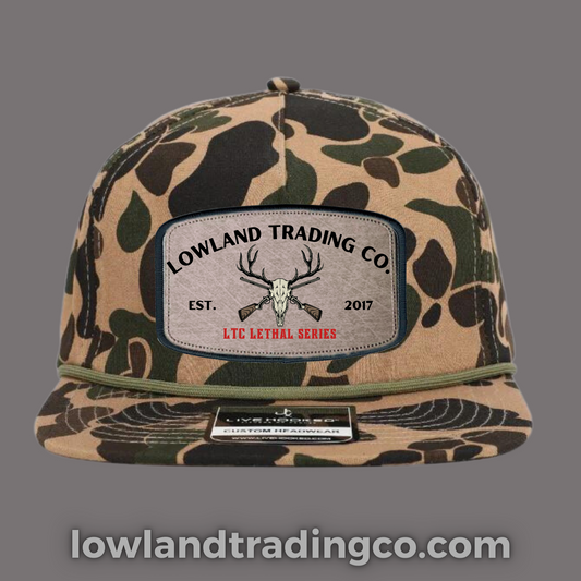 Old School Camo Rope Hat -LTC Lethal Series